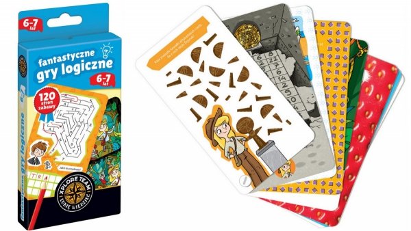 Fantastyczne gry logiczne dla dzeici 6-7 lat