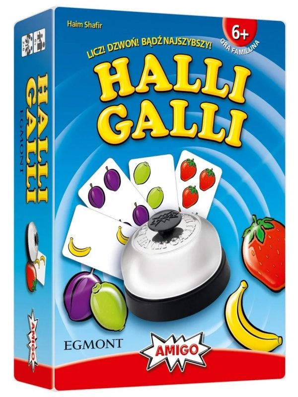 Gra familijna Rodzinna Halli Galli Egmont Opakowanie gry