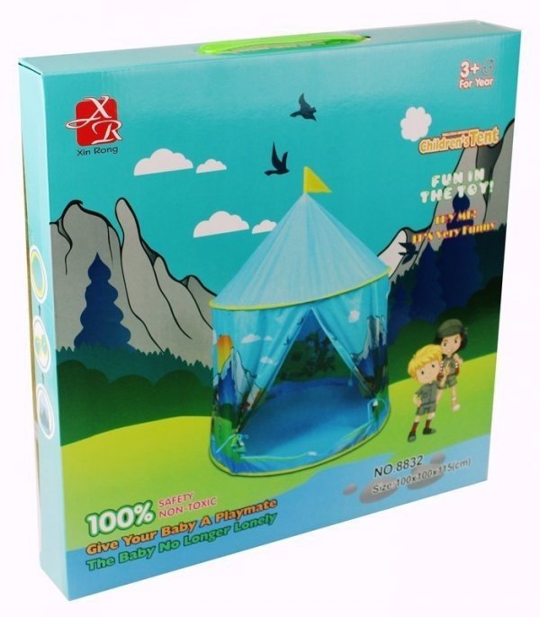 Namiot dziecięcy Góry Zamek Domek dla dziecka 100x100x115