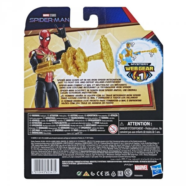 Figurka Spiderman Mystery Web Gear Hasbro opakowanie