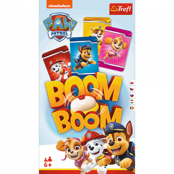 Boom Boom Psi Patrol Gra planszowa Trefl 01911 3+