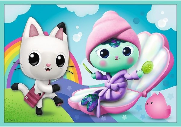 Puzzle 10w1 W świecie Gabi Gabby's Dollhouse Trefl 