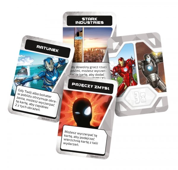 Gra planszowa kooperacyjna D.A.G.G.E.R Marvel PL