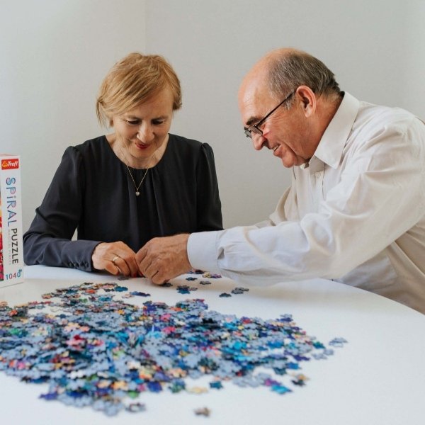 Puzzle Spiral 1040 Układ słoneczny Planety Trefl 40013