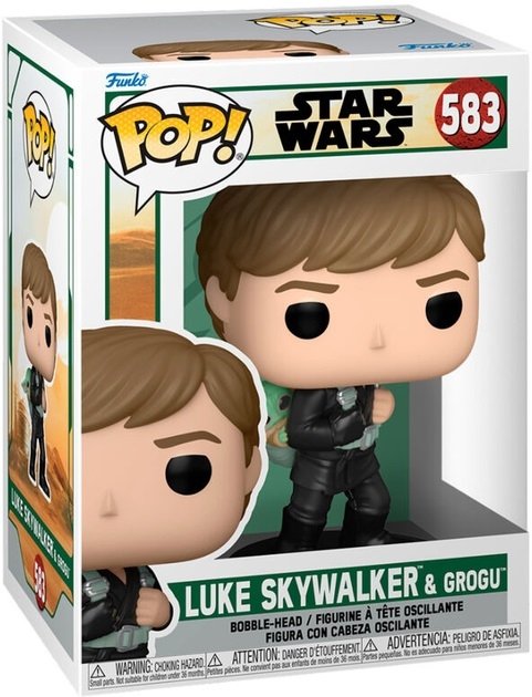 Funko POP Star Wars Luke Skywalker &amp; Grogu  #573