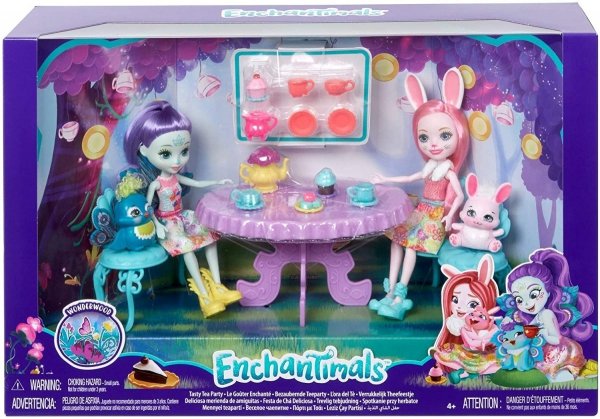 ENCHANTIMALS Zestaw Spotkanie przy Herbatce 2 lalki