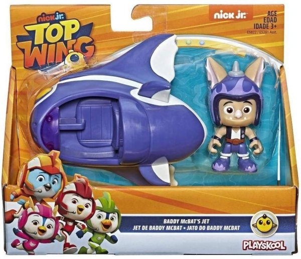 TOP WING Ptasia Akademia Pojazd Baddy + Figurka Hasbro E5822