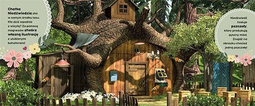 Masza i Niedźwiedź Z wizytą w lesie