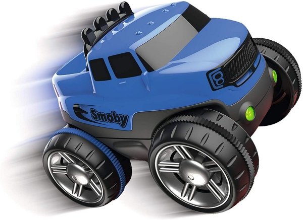 Flextreme Niebieski Samochodzik ze światłem do toru Smoby 180903