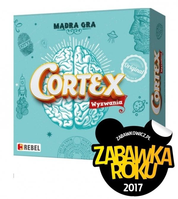 Gra logiczna Cortex Wyzwania Mądra Głowa Rebel