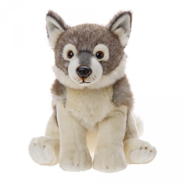 Wilk szary siedzący Maskotka Pluszak 23 cm Beppe Zoo