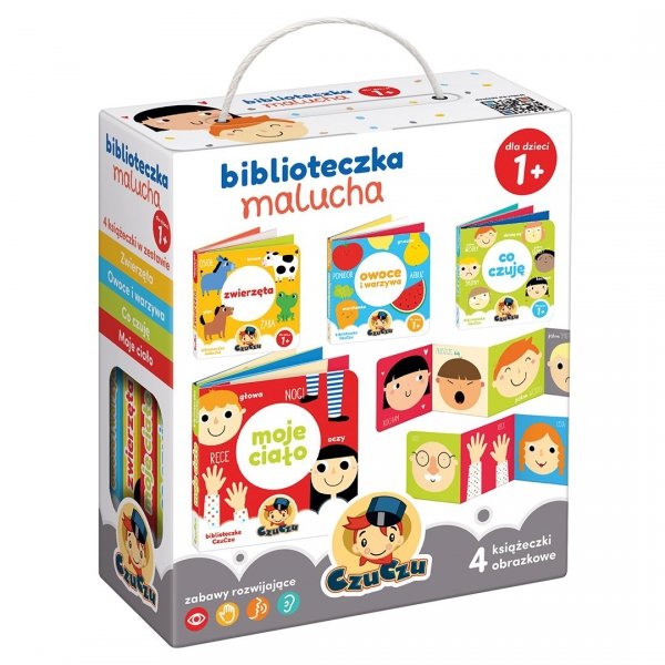 CzuCzu Biblioteczka malucha 4 książeczki obrazkowe