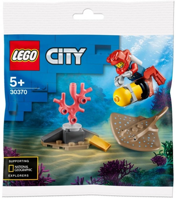 Lego City 30370 Nurek oceaniczny ze sprzętem