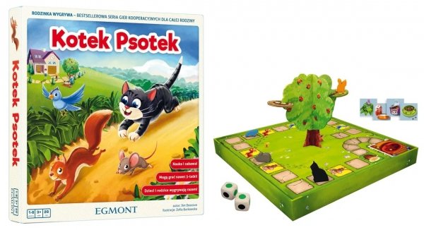 Gra kooperacyjna Kotek Psotek Egmont