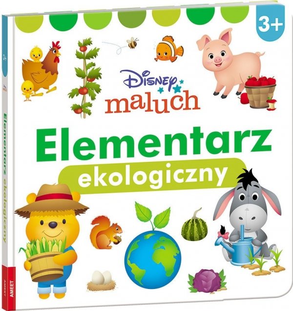 Książka Elementarz Ekologiczny Disney maluch Twarda oprawa