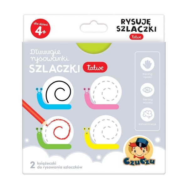 CzuCzu Kolorowanki Wróżki + 4 Długie Rysowanki 3 Zestawy