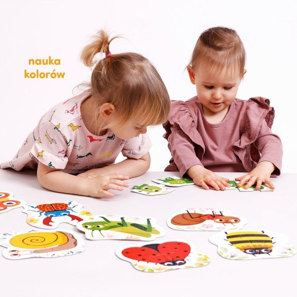 CzuCzu Puzzle Robaczki Czworaczki Pierwsze układanki 2+