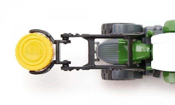  Siku 1539 Traktor Fendt z chwytakiem do belek podnosi belkę