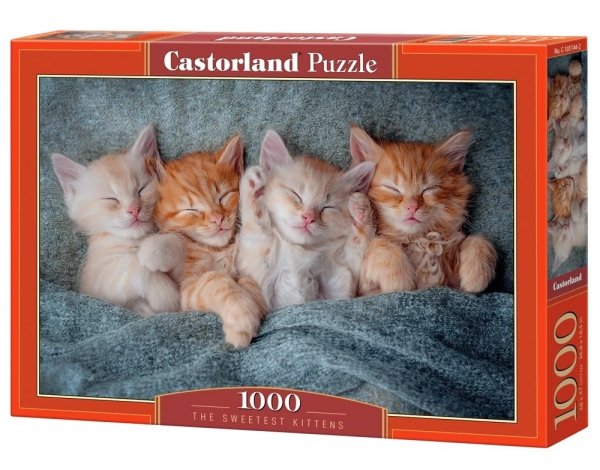 Puzzle 1000 Najsłodsze kotki Castorland