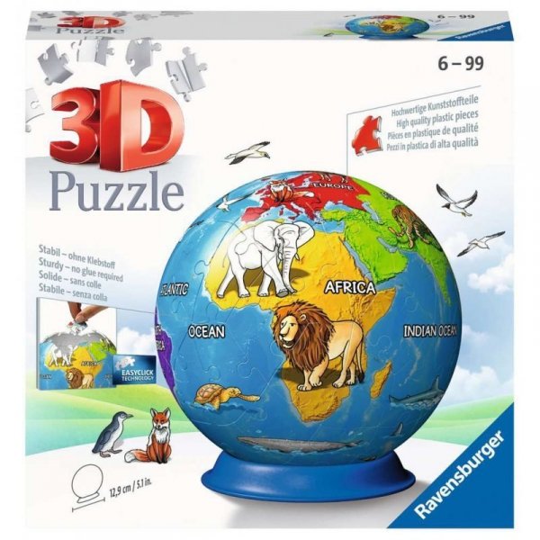 Globus Puzzle 3D Kula ziemska Ravensburger 73