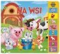 Na wsi Książeczka dźwiękowa Zwierzęta 8 dźwięków 