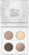 Lavera Paleta 4 cieni do powiek LOVELY NUDE 01