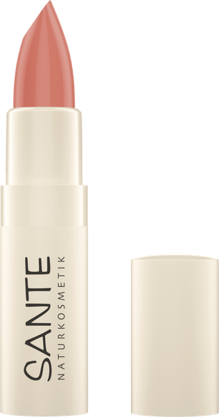 Sante Naturkosmetik Nawilżająca pomadka do ust 08 02 CORAL GLAZE