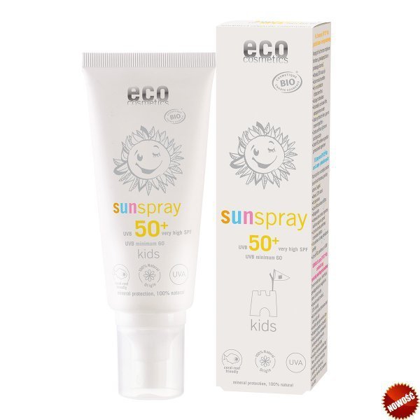 Eco Cosmetics ECO Cosmetics Spray na słońce SPF 50+ Kids - dla dzieci 100 ml