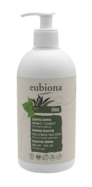 eubiona Szampon przeciwłupieżowy z liściem brzozy i liściem oliwnym 500 ml