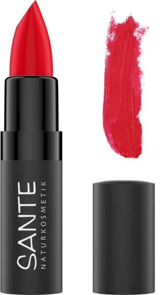 Sante Naturkosmetik Matowa pomadka do ust 07 KISS-ME-RED