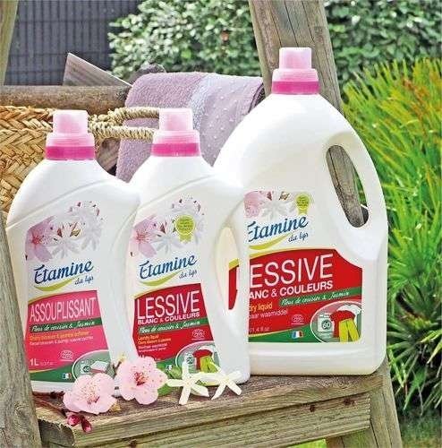 EDL Etamine du Lys płyn do prania tkanin kolorowych i białych kwiaty wiśni i jaśmin 1 l