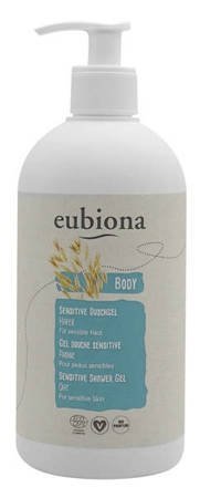 eubiona Bezzapachowy żel pod prysznic z owsem do skóry wrażliwej 500 ml