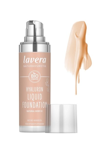 Lavera Lavera Podkład w płynie z kwasem hialuronowym NATURAL IVORY 01