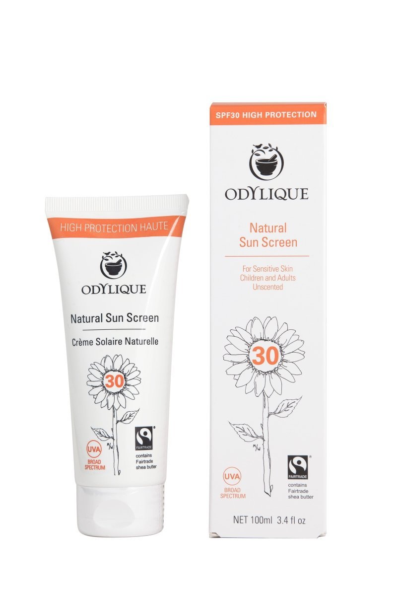 Odylique by Essential Care organiczny hipolaergiczny krem przeciwsłoneczny do twarzy i ciała z filtrem mineralnym SPF 30, 100 ml