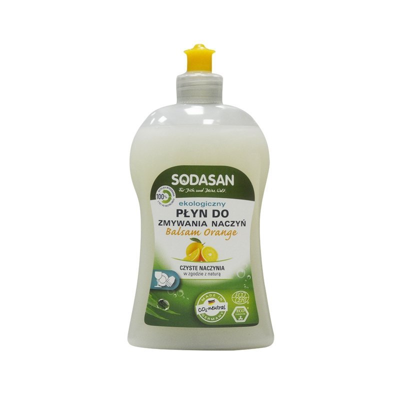 Sodasan Ekologiczny balsam o zapachu pamarańczy do mycia naczyń - 500ml 	