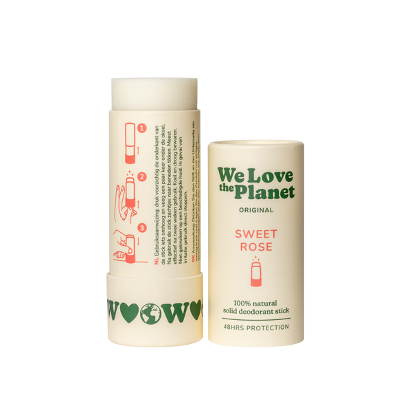 We Love the Planet Dezodorant w sztyfcie SWEET ROSE