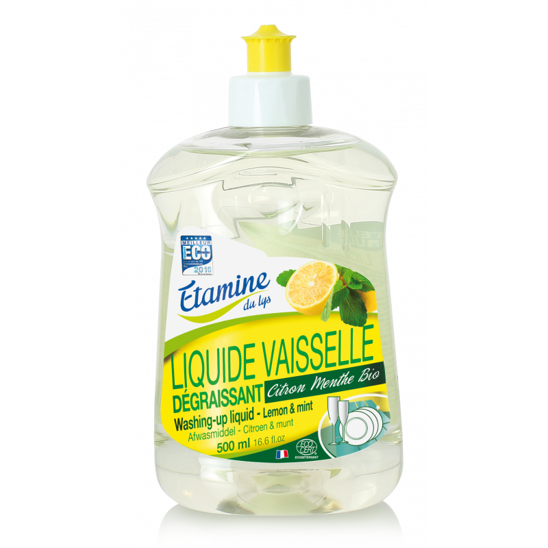 EDL Etamine Du Lys płyn do mycia naczyń organiczna cytryna i mięta 500 ml.