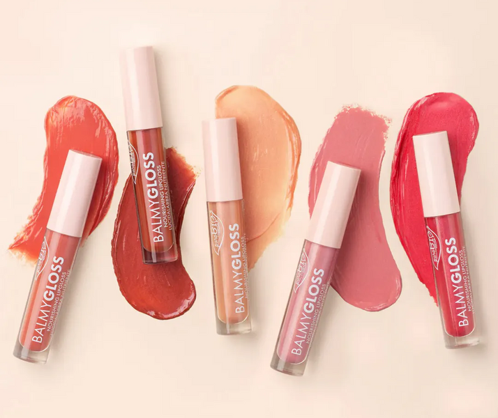 puroBio Błyszczyk do ust Balmy Gloss 02 SHIMMERING LIGHT BROWN