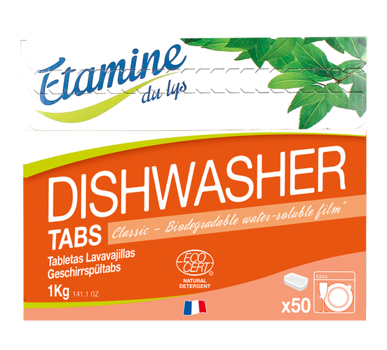 EDL Etamine du Lys certyfikowane tabletki do zmywarki bezzapachowe 50 szt