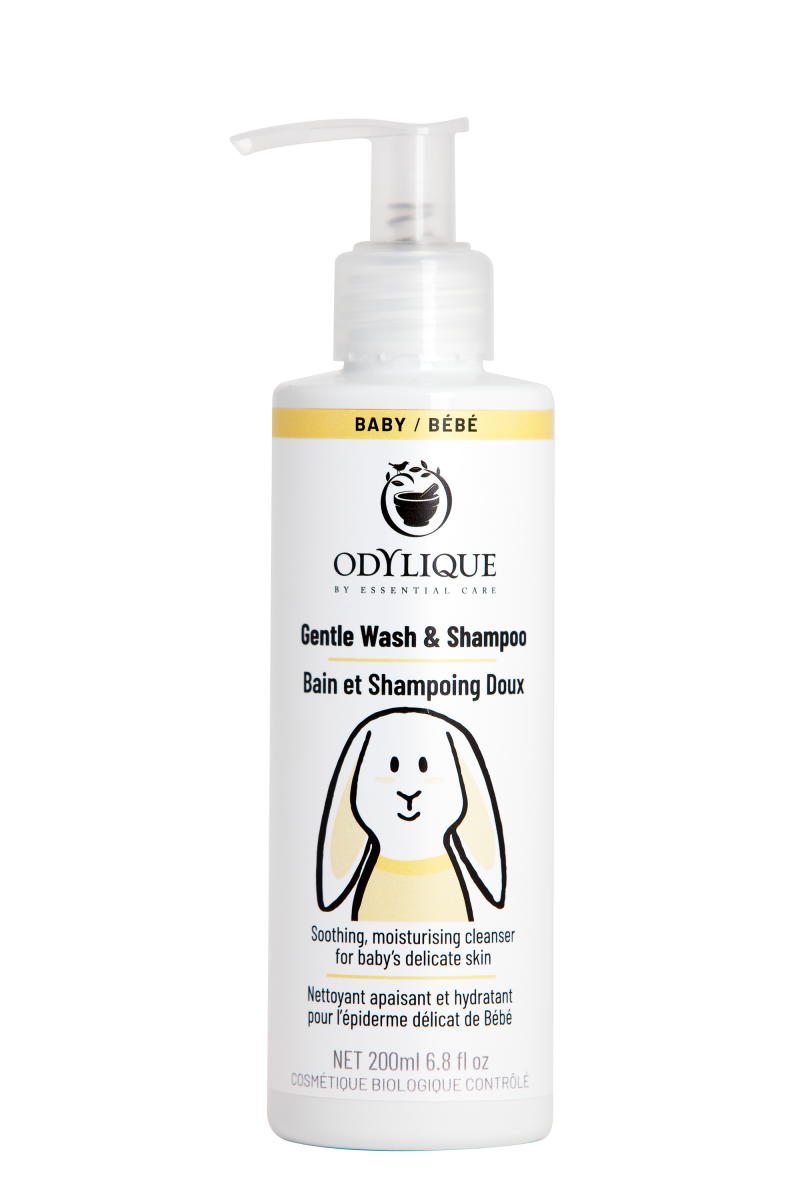 Odylique by Essential Care organiczny delikatny żel do mycia ciała i włosów i do kąpieli dla niemowląt i dzieci 500 ml