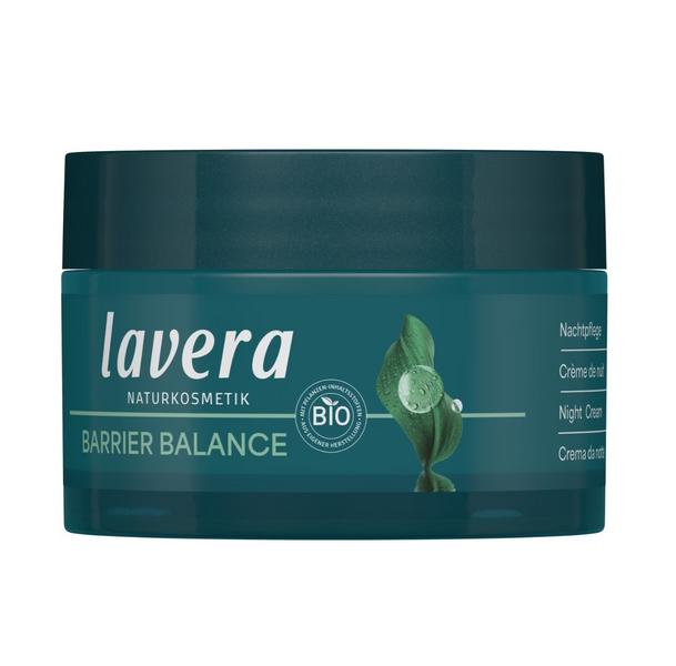 Lavera Krem na noc BARRIER BALANCE z prebiotykami i bio-zieloną herbatą