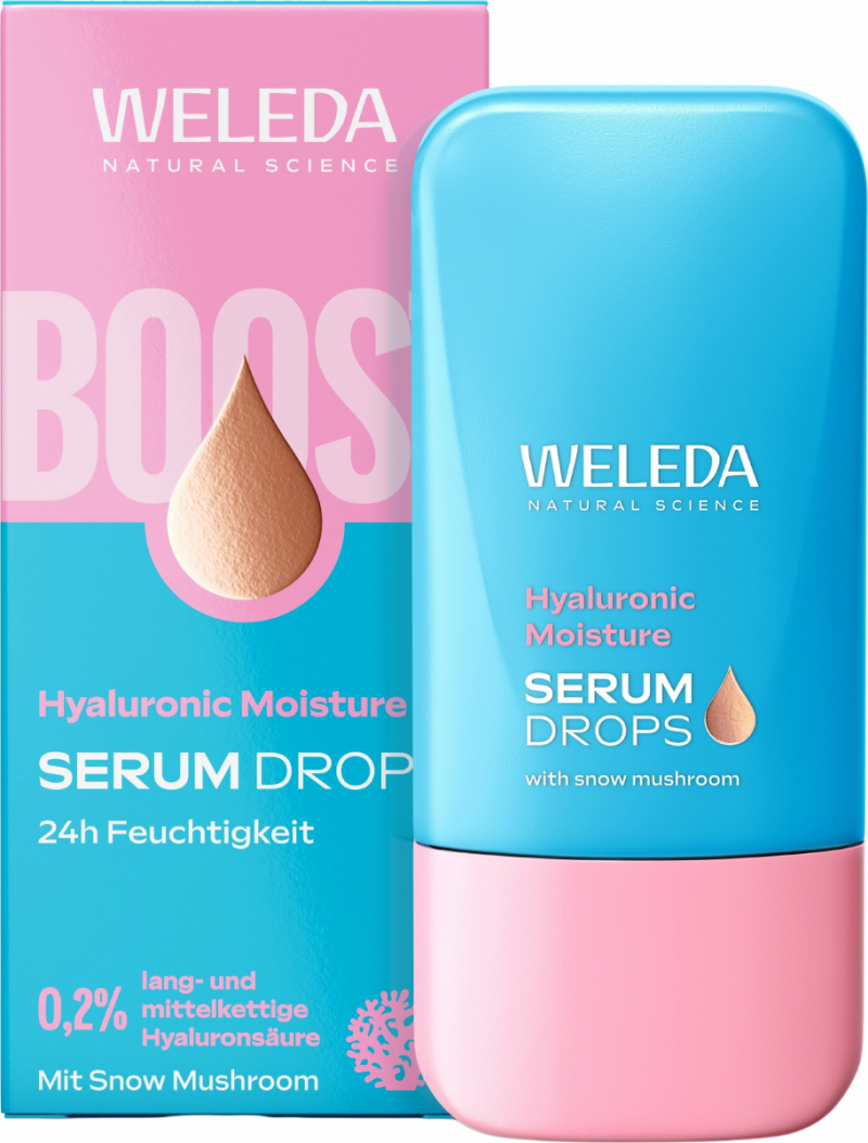 Weleda Nawilżające serum w kroplach z kwasem hialuronowym