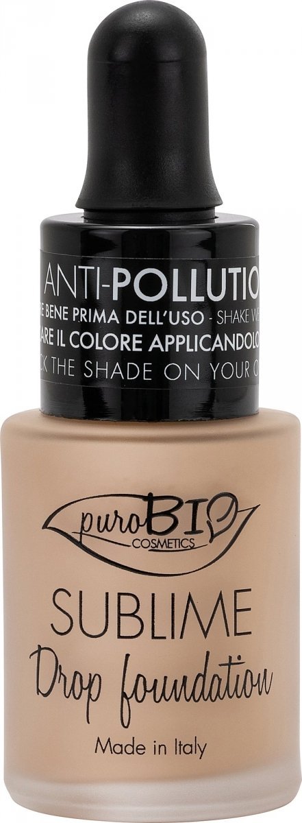 purobio Podkład pielęgnacyjny w płynie SPF 10 SUBLIME Drop 03Y