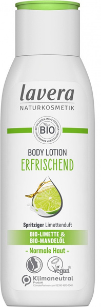 Lavera Orzeźwiający balsam do ciała z bio-limonką i bio-olejem migdałowym