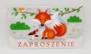 Zaproszenie urodzinowe Lisek