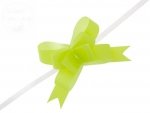 Wstążka ściągana 3 cm j.zielona