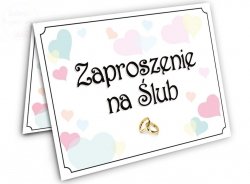 ślub Zaproszenia Do Wypisywania Ręcznego Zaproszenia ślubne ślub