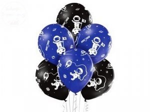 Balony 12 cali KOSMOS mix kolor 1 szt
