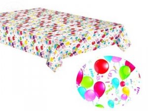 Obrus papierowy 120 x 180 cm BALONIKI