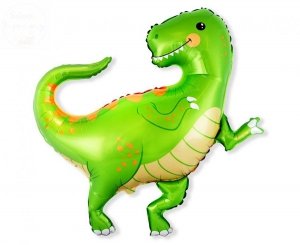 Balon foliowy 24 cale Dinozaur zielony 
